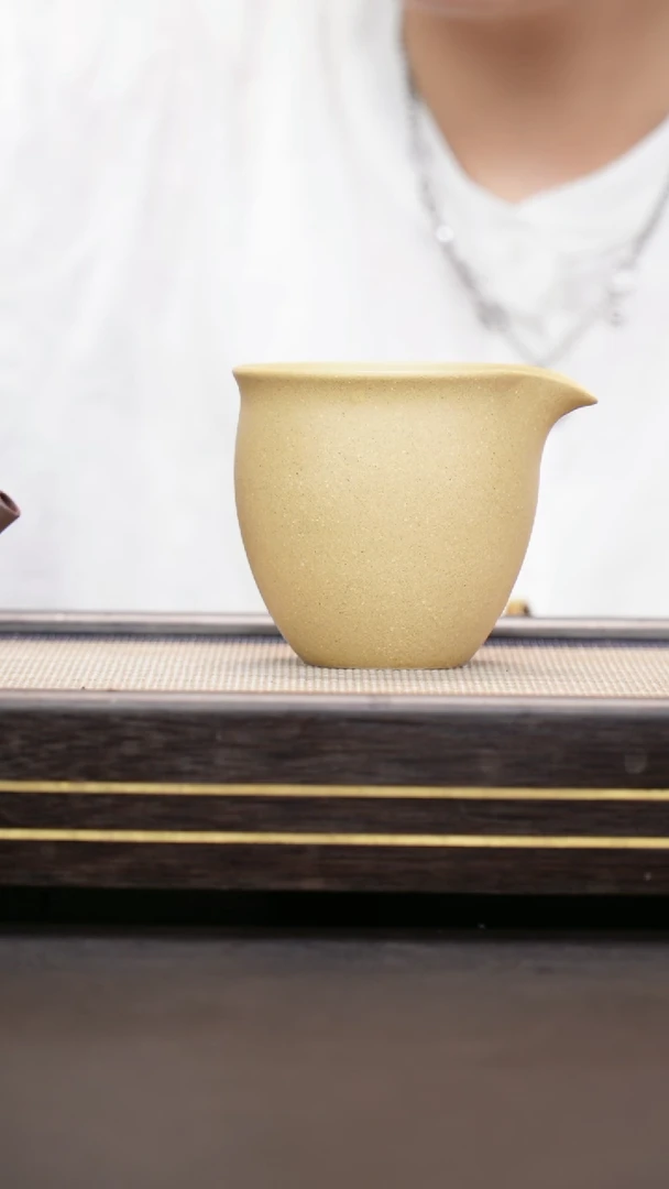 茶壶紫砂本山绿泥公道杯