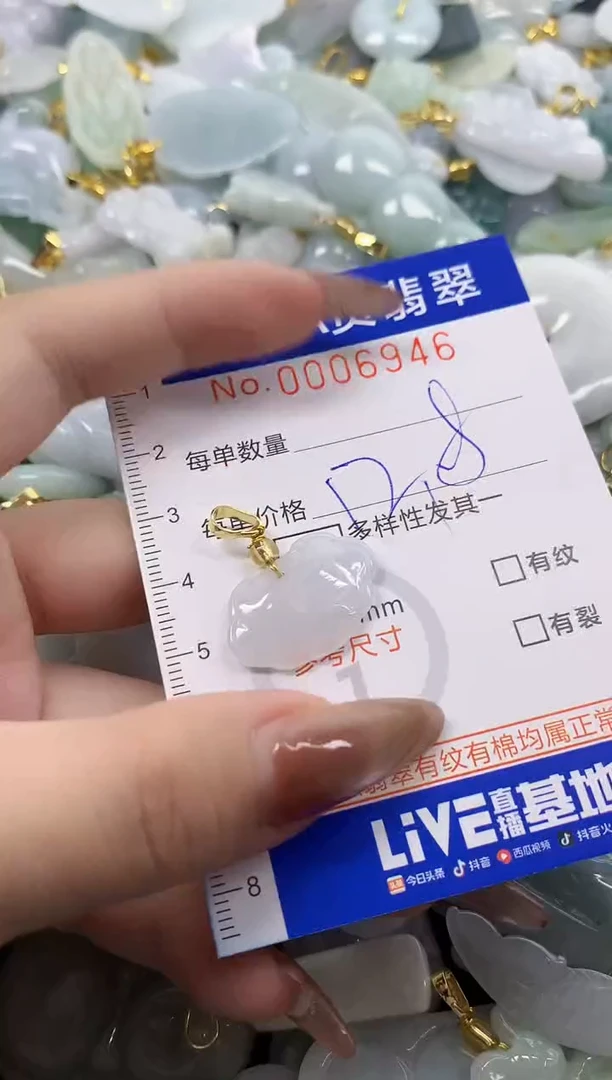 翡翠未镶嵌颈饰天然A货翡翠