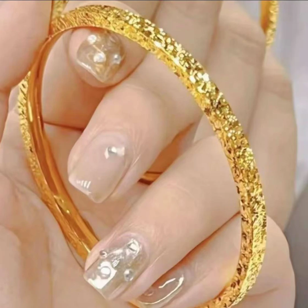 合金手镯 合金手镯 定制版碎冰冰卡4手镯时尚极光碎冰手镯A1