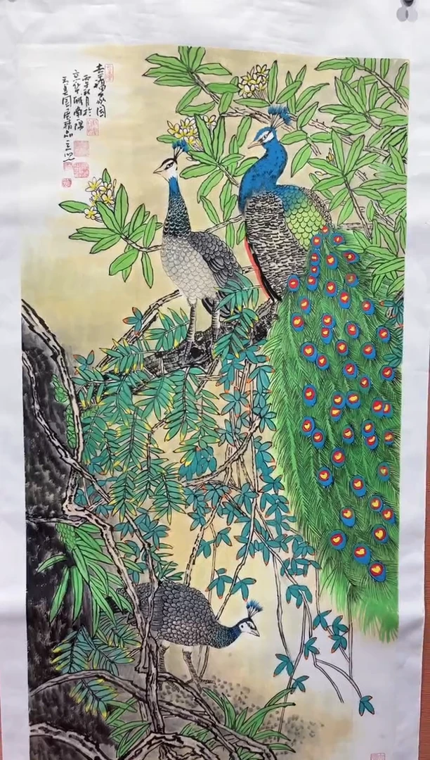 国画师立照老师国画作品