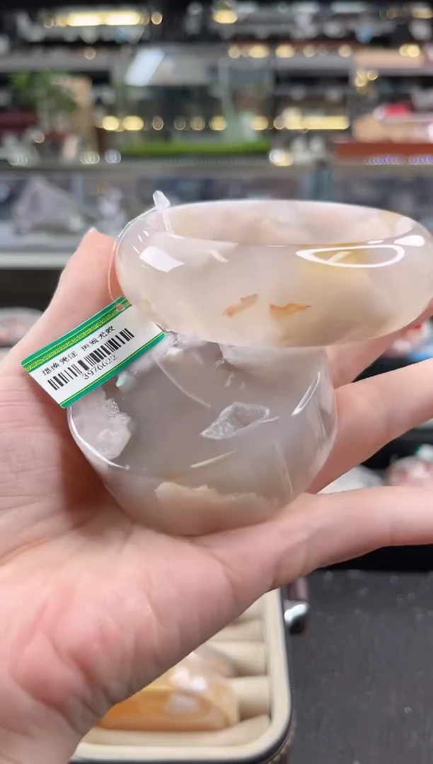 未镶嵌手镯石英质玉62圈口 （赠品镯心）3976622