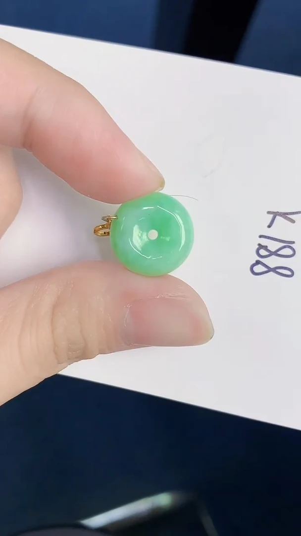 颈饰未镶嵌翡翠天然翡翠缅甸A货