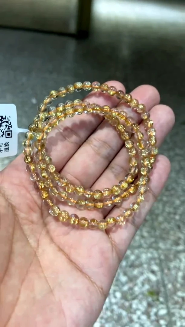 【闪购商品】水晶507-未镶嵌钛金三圈5mm