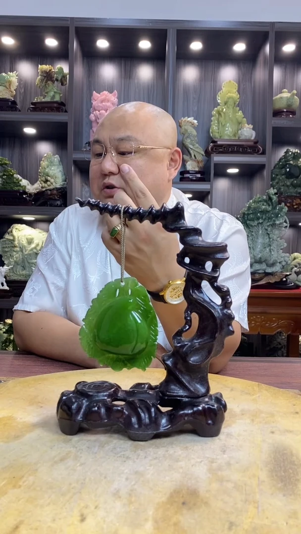 玉袁* 玉岫岩料手工雕刻摆件居家装饰送礼一物一图