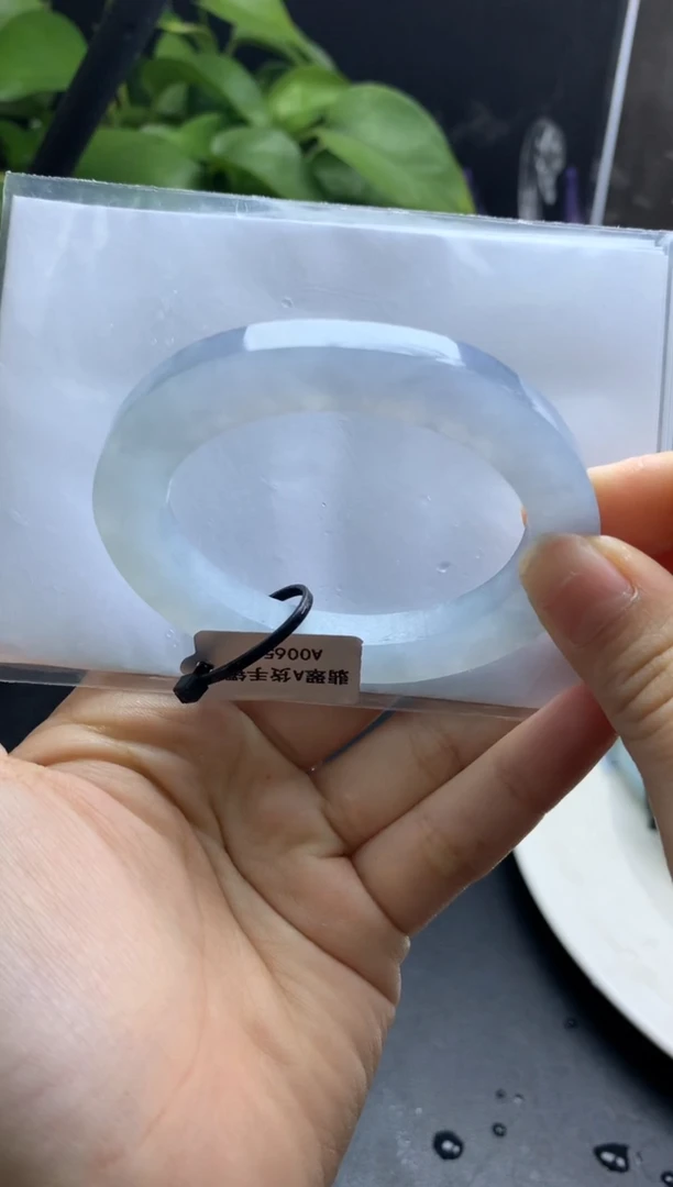 【闪购商品】定制翡翠翡翠手镯定制未镶嵌冰紫色