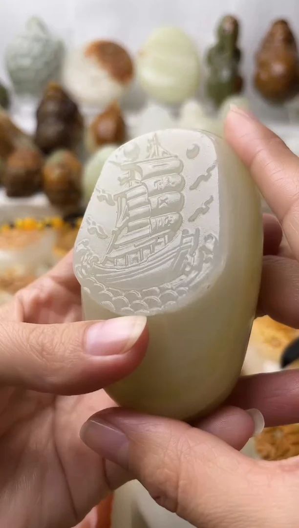 石材古青石棉纹正常不退换一帆风顺