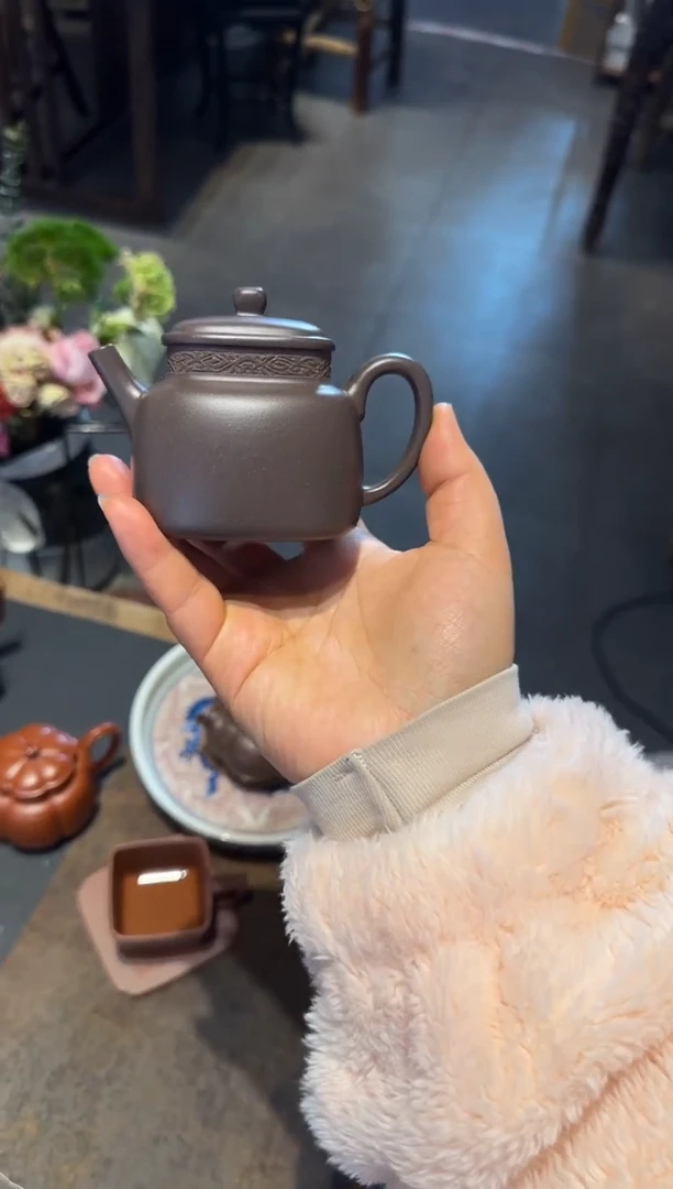 【闪购商品】紫砂茶壶四方言心