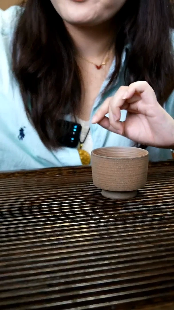 【原矿老岩泥】黄泥段 直筒杯