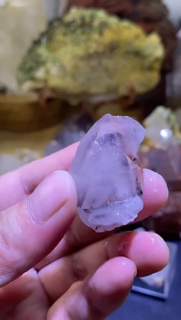 未镶嵌珠宝半成品水晶43号四川美姑超七花园水晶