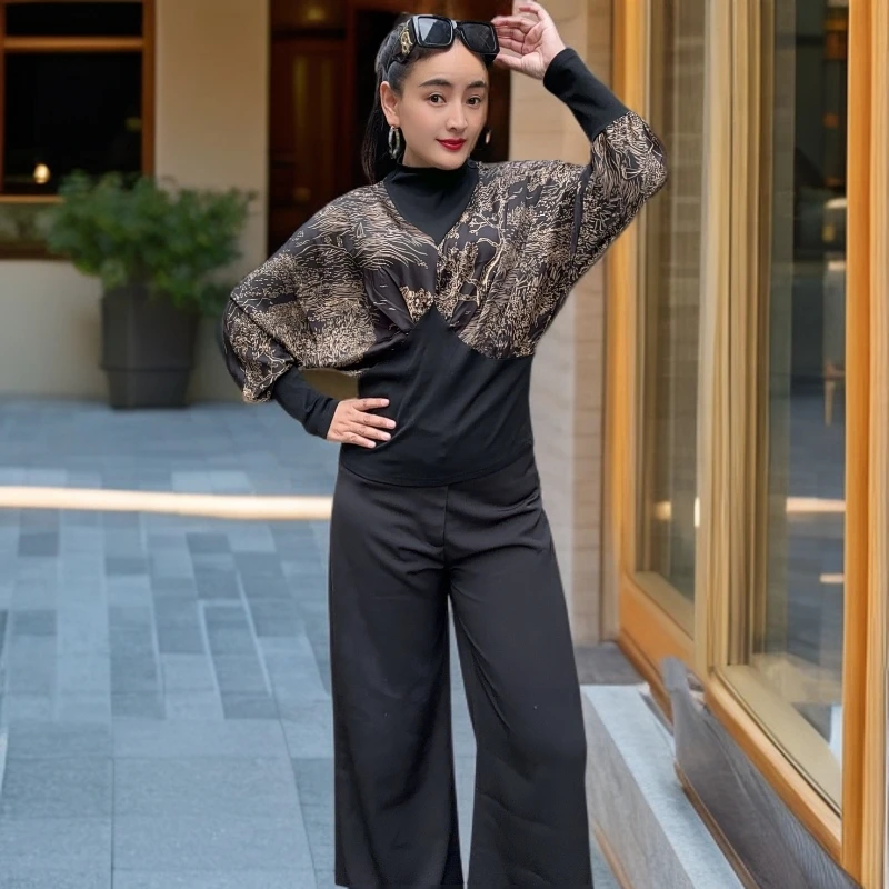 【酷时典】的夏季穿的印花时尚百搭显瘦衬衫