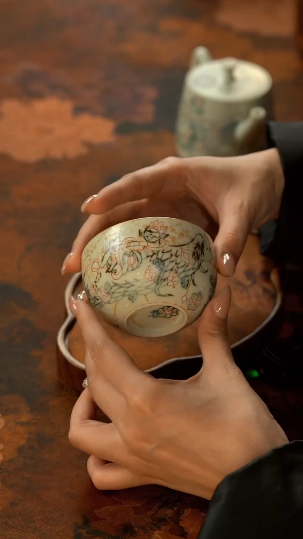 【闪购商品】11留器茶斋高货瓷器@@LQ3045