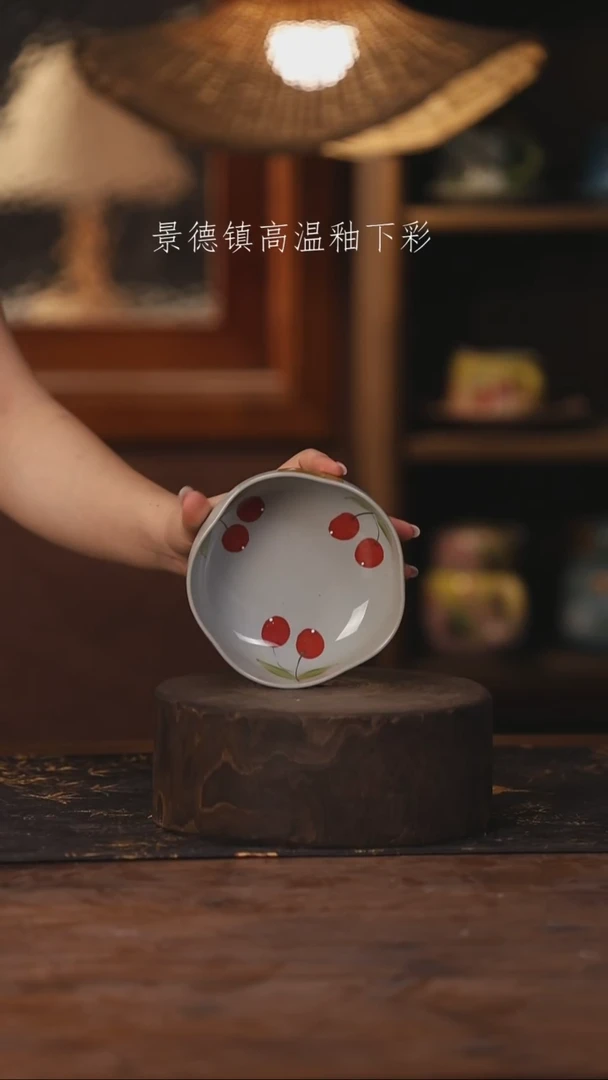 景德镇高温釉下手绘陶瓷357
