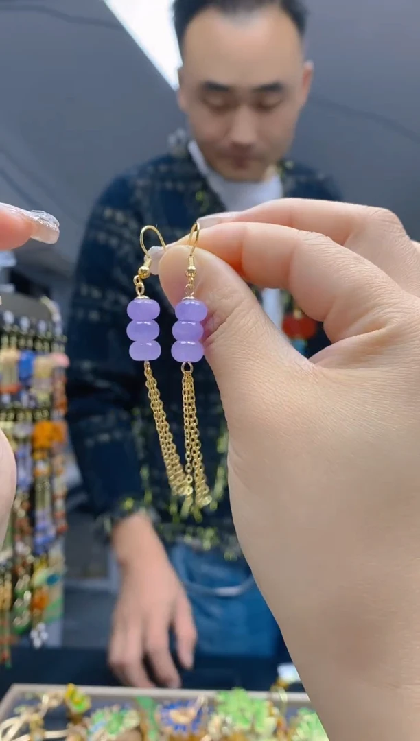 【闪购商品】玛瑙/玉髓耳饰合金27玛瑙耳饰