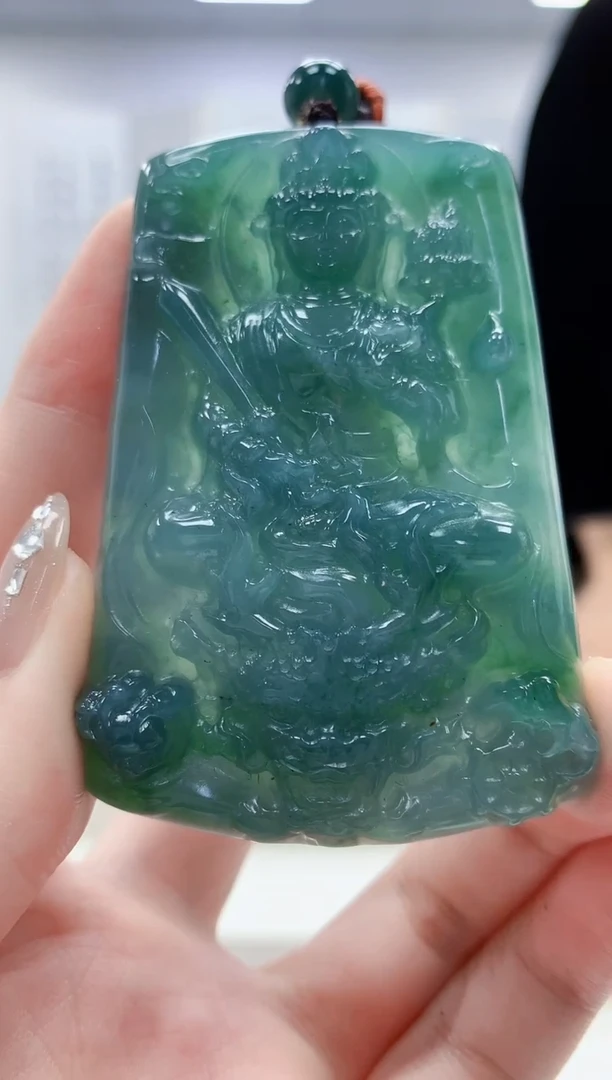 未镶嵌定制翡翠4829jw-毛货挂件72