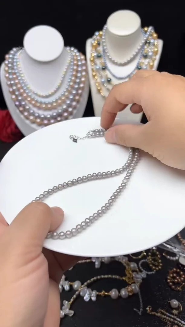 【闪购商品】淡水珍珠颈饰未镶嵌多人