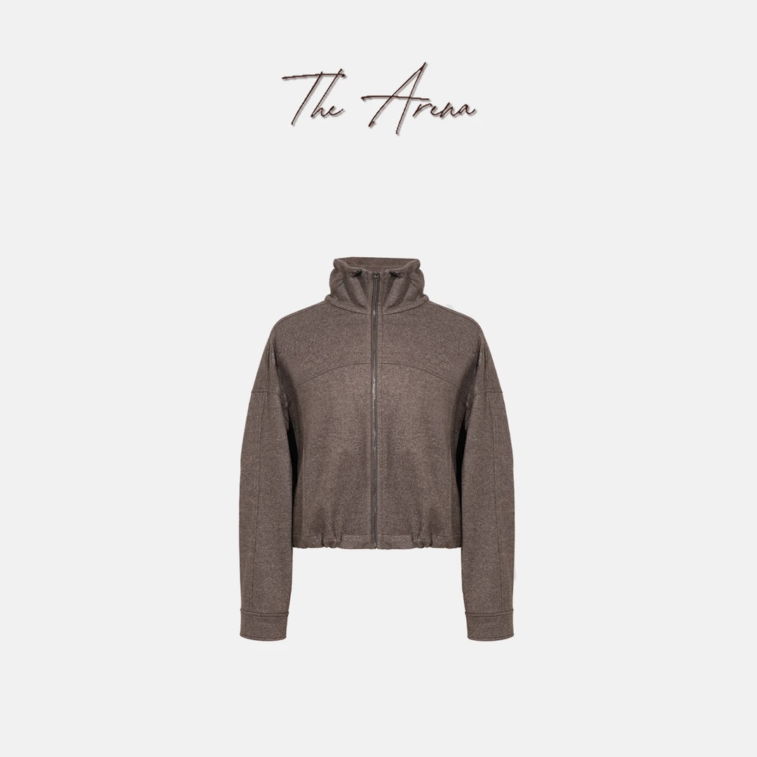 THEARENA“秋日温柔”羊毛混纺柔感轻盈外套夹克MX-58047