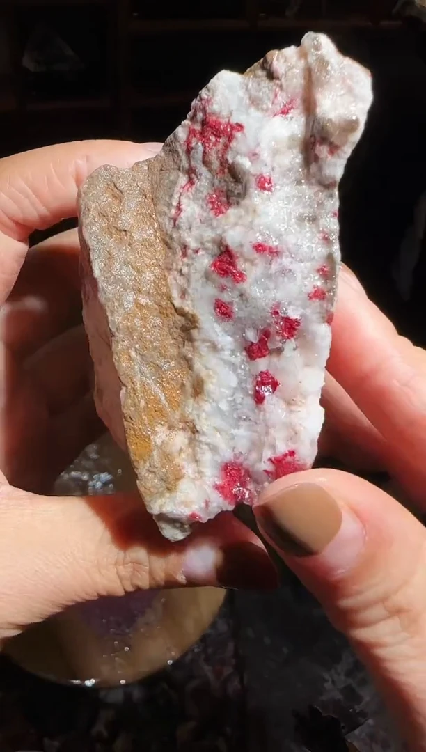 天然辰砂朱砂毛料57