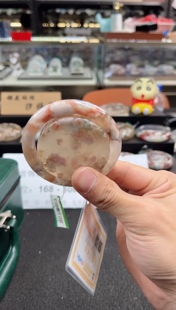 未镶嵌手镯石英质玉55圈口（赠品镯心）6561563