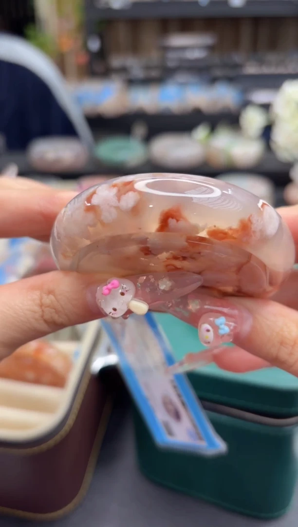 未镶嵌手镯石英质玉157(60圈赠送镯心)不退不换