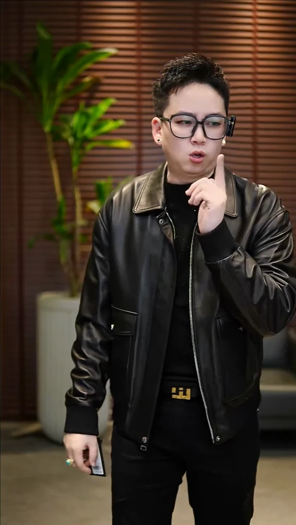 52码（145-160斤）真皮夹克