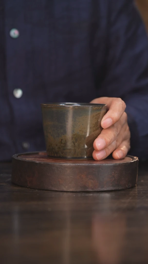 【闪购商品】杯2柴房陶瓷丨窑变大可乐杯