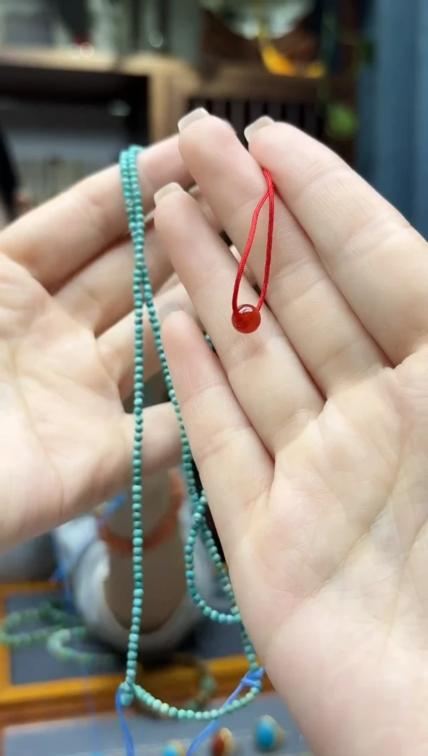 未镶嵌车挂玛瑙/玉髓玛瑙配饰长串ZD