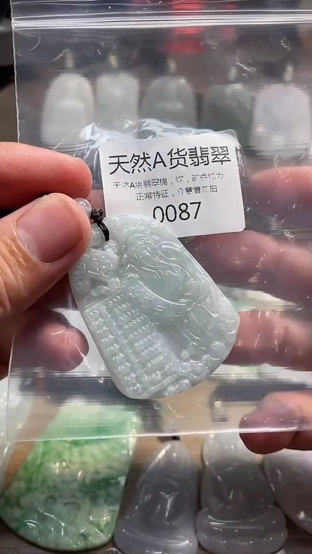 翡翠未镶嵌颈饰00020250610000087