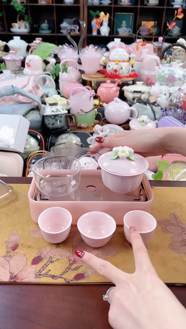 【闪购商品】瓷片茶具：库存仅剩1件