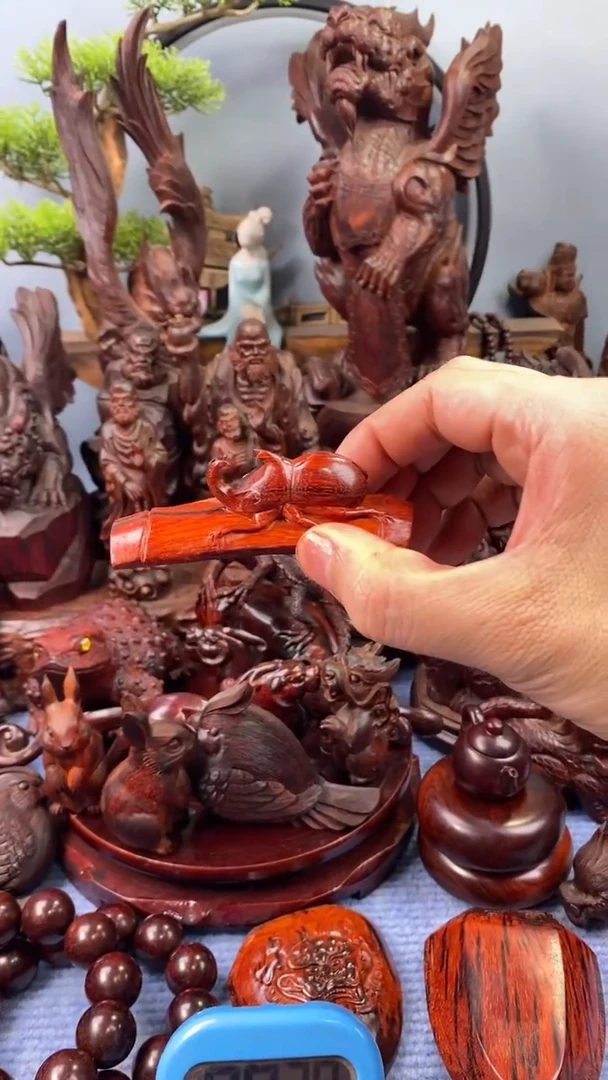 檀香紫檀（小叶紫檀）甲虫