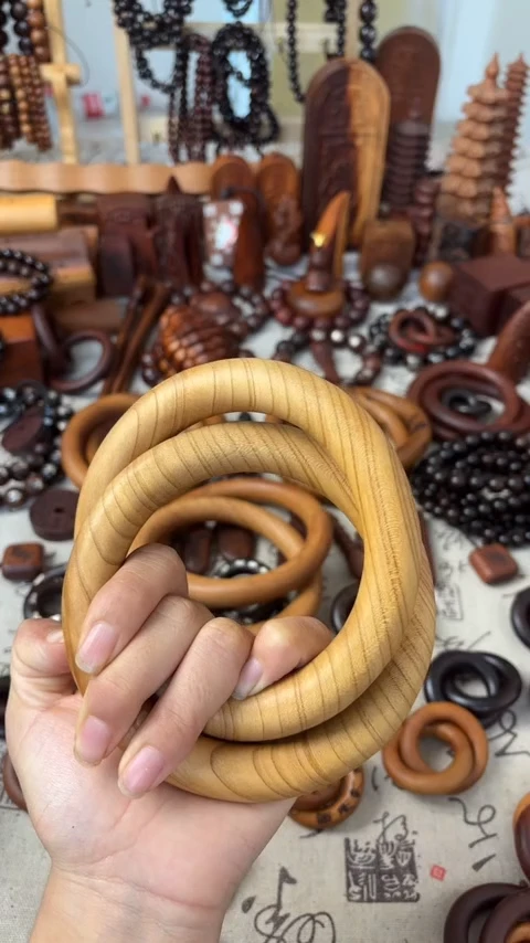 枣木乾坤圈一物一拍桃木85微瑕