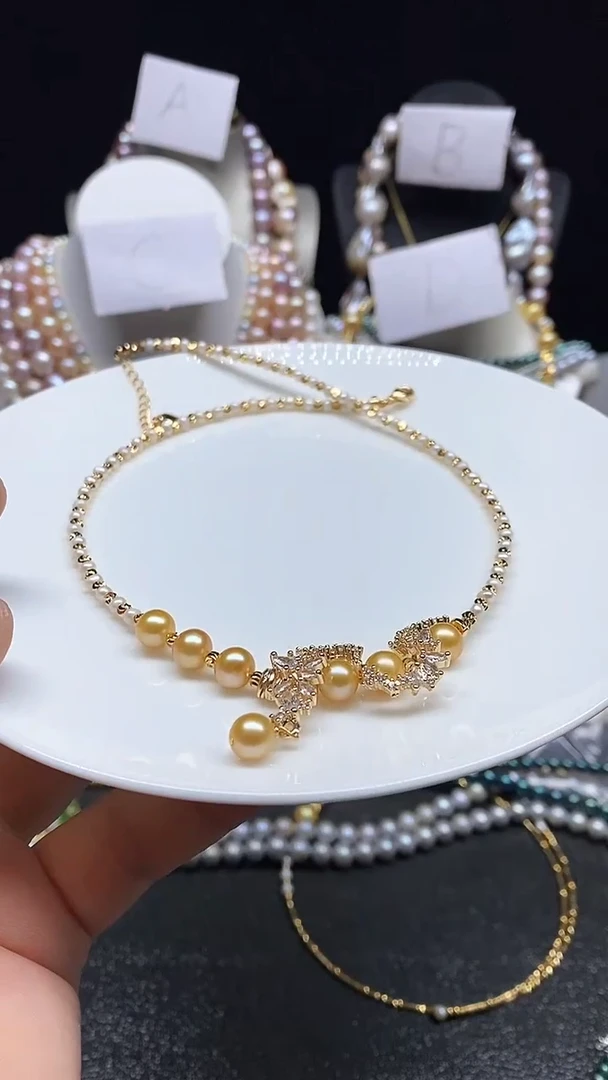 【闪购商品】淡水珍珠颈饰未镶嵌多人