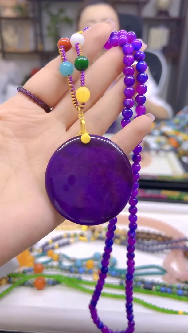 未镶嵌苏纪石（舒俱来）毛衣链DIY款M614