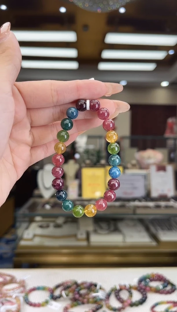 【闪购商品】碧玺/未镶嵌8mm+碧玺单圈多样性发货