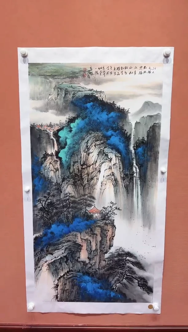 国画师立照老师国画作品