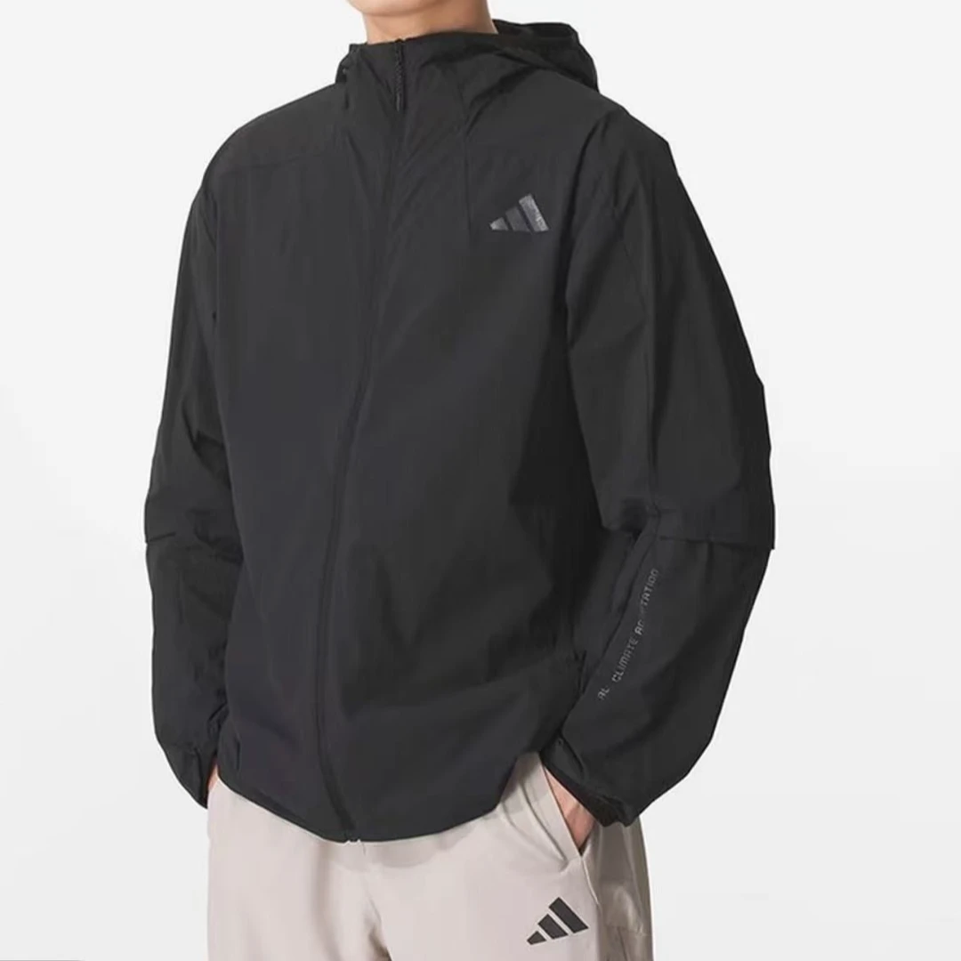 流光风adidas阿迪达斯男子运动休闲夹克外套KB5157