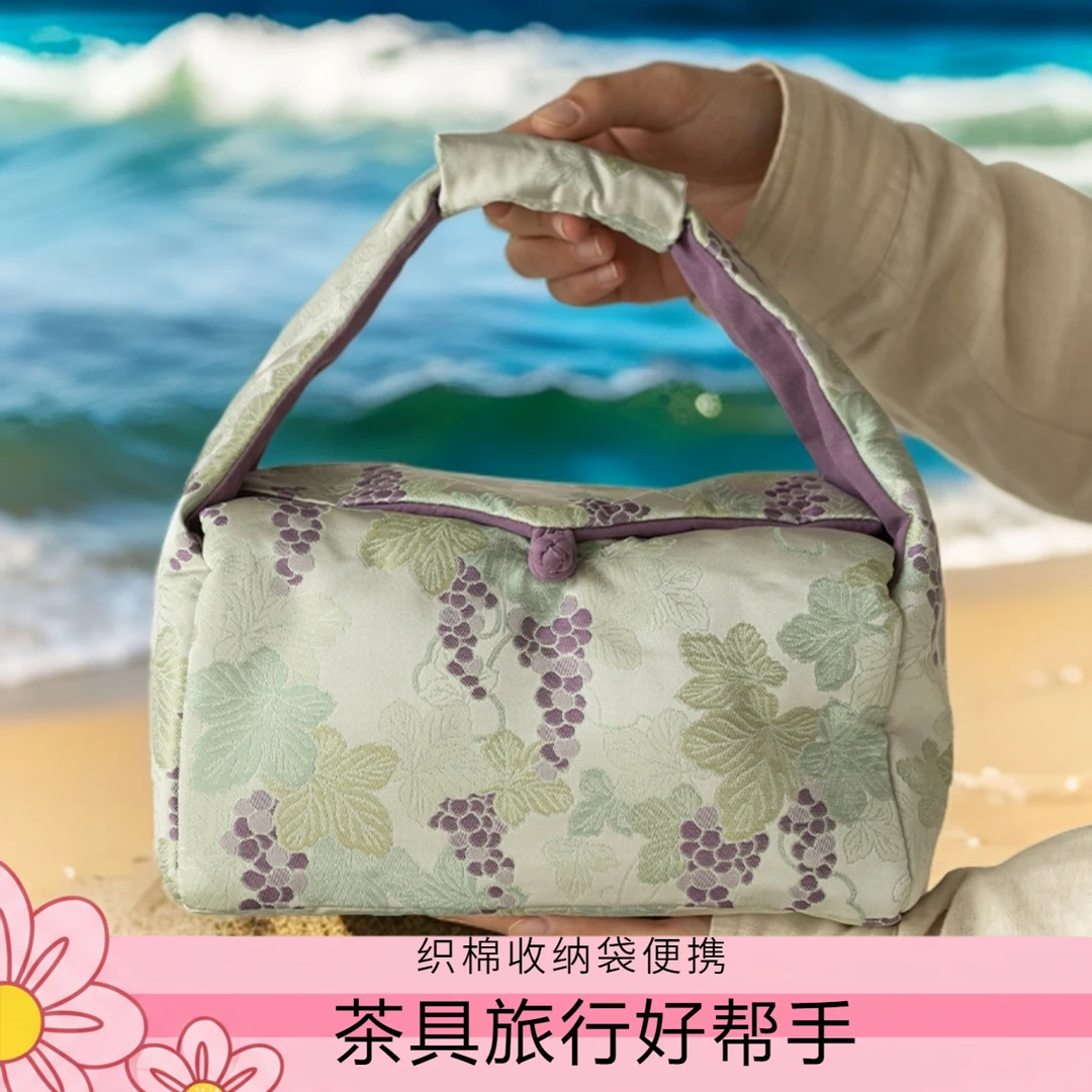 户外旅行茶具便携式收纳盒高档实用功夫茶具茶道盖碗茶具