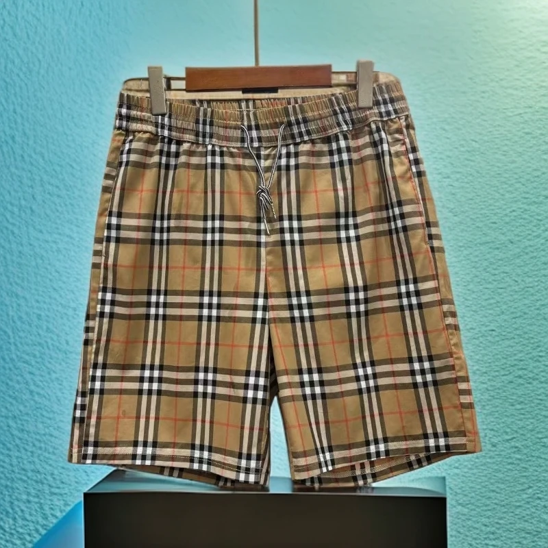 男士夏季时尚格子短裤225