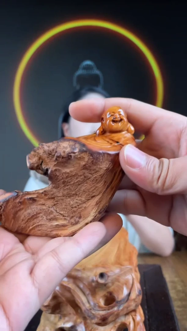 柏木（崖柏）手工摆件,先抢先得! 编号:307