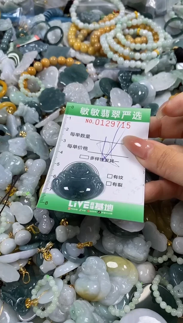 【闪购商品】翡翠颈饰未镶嵌闪购0129715