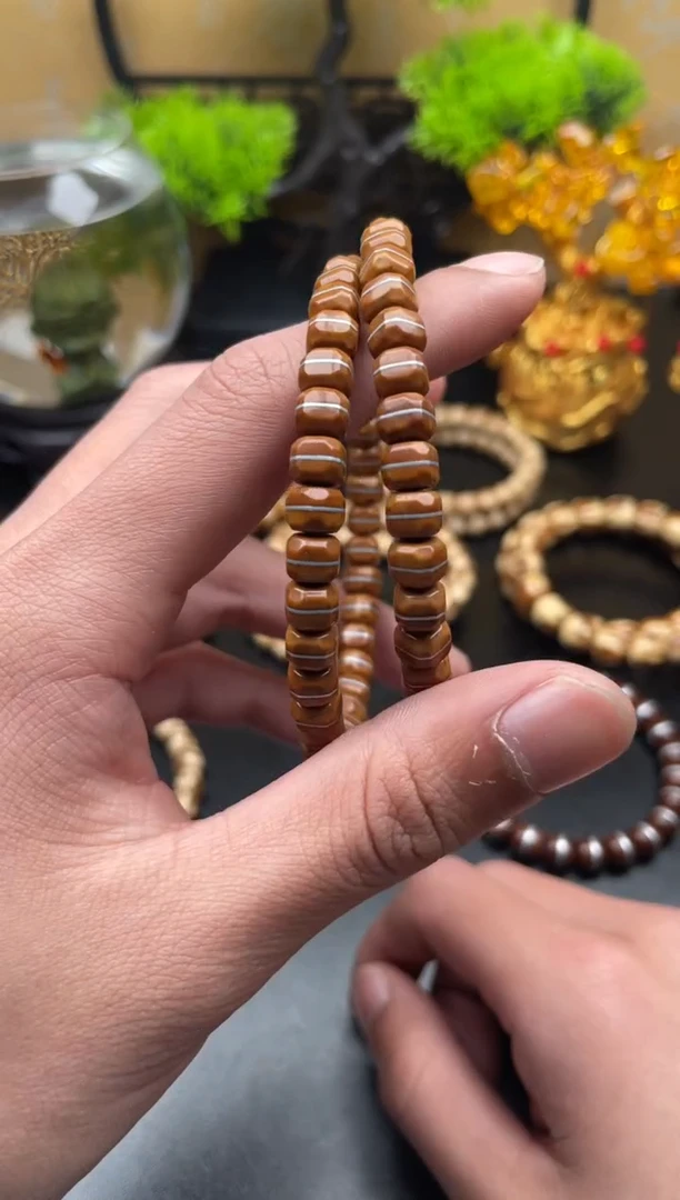 【闪购商品】紫金鼠手串紫金鼠一线天雕刻54号