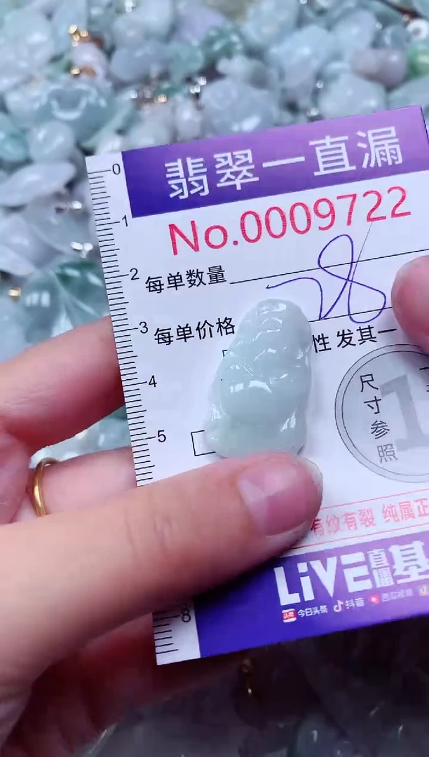 吊坠(不含链)未镶嵌翡翠9722