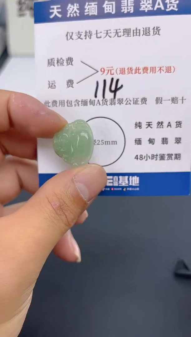 颈饰未镶嵌翡翠纯天然缅甸翡翠A货