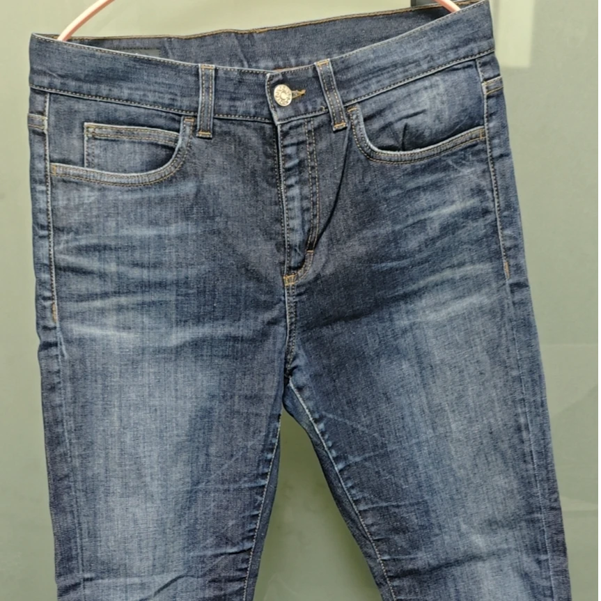 95新 GUCCI/古驰 牛仔裤40码深蓝色/250402LJJ9S20