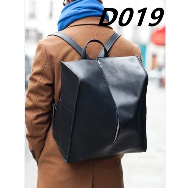 【编码D019]包盖防水登山包户外双肩背百搭拉链电脑包男士双肩包