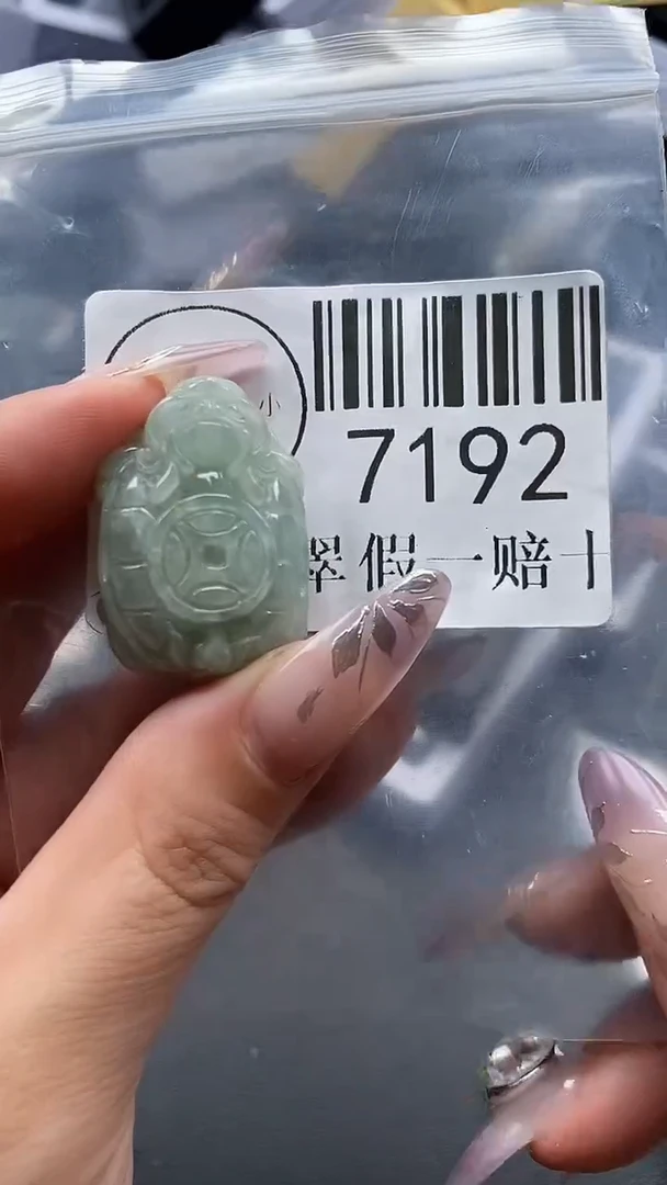 吊坠(不含链)未镶嵌翡翠7192