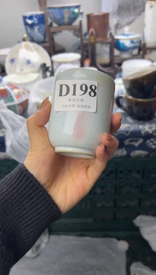 瓷片猫**?   D198
