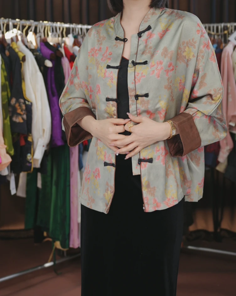 2025夏季新款新中式开衫外套