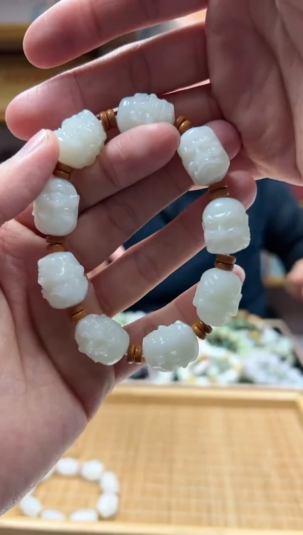 【闪购商品】和田玉手串未镶嵌1米达