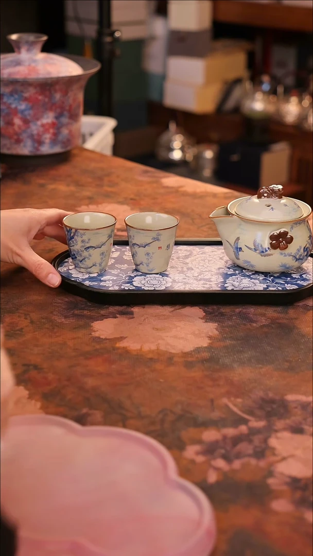 【闪购商品】陶瓷茶具（无礼盒无茶盘）@@A11507