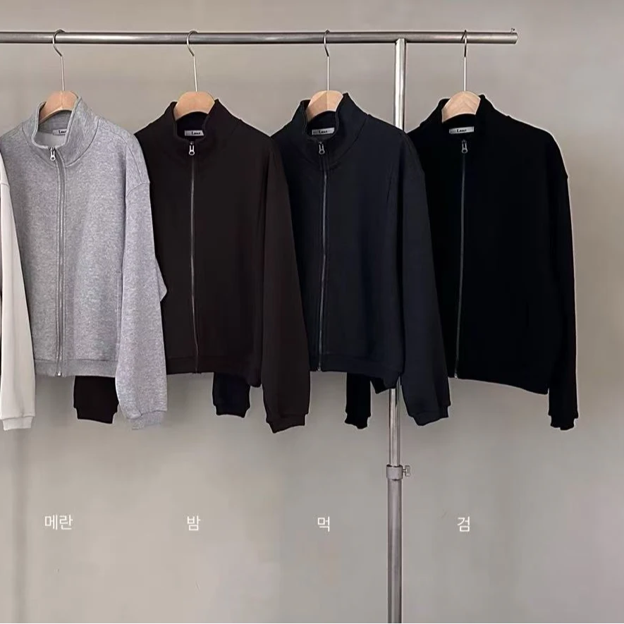 东大门正品lake加绒拉链外套（no退no换）